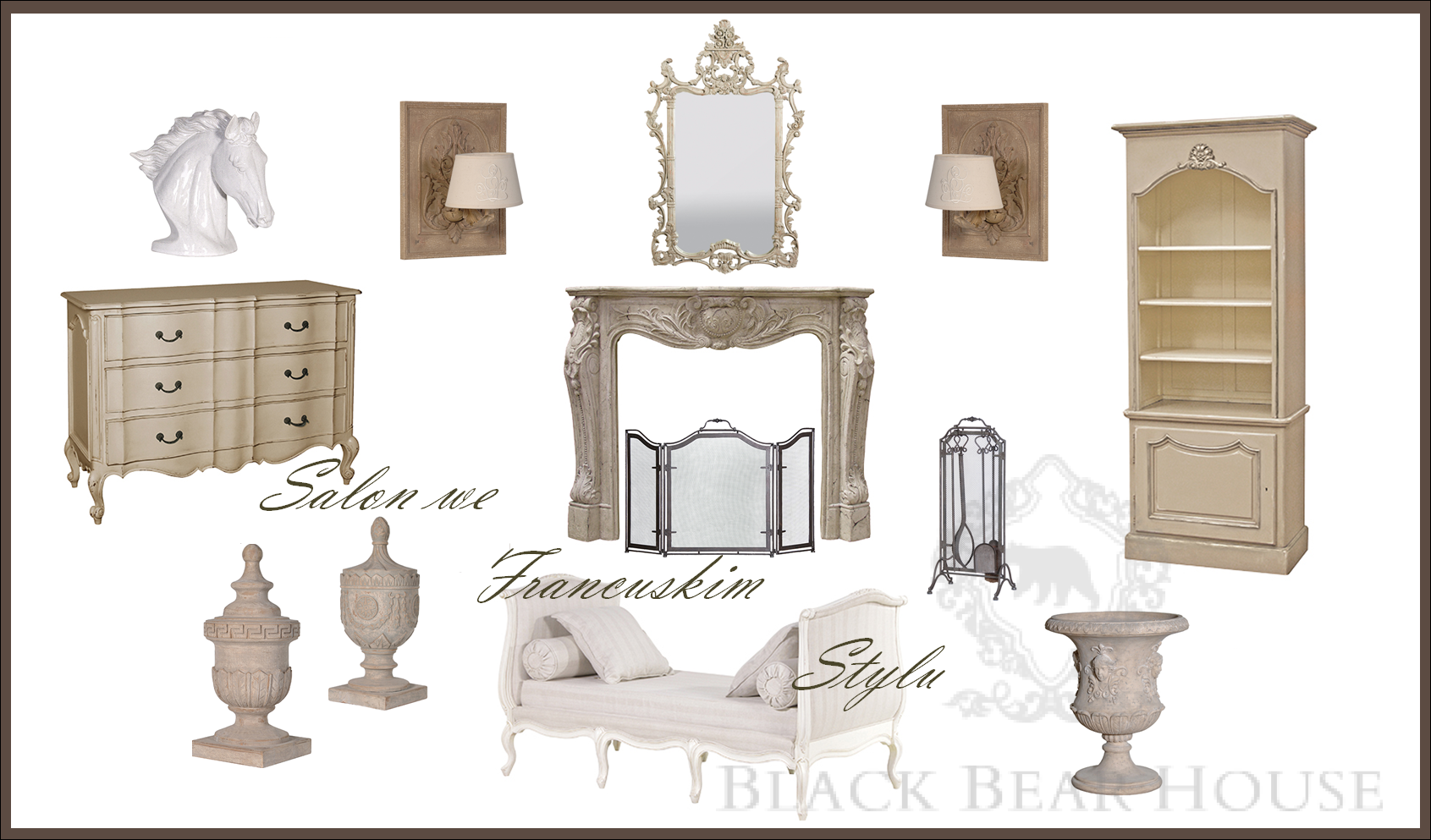 styl francuski salon