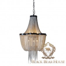 żyrandol modern classic z kryształami glamour black bear house.017