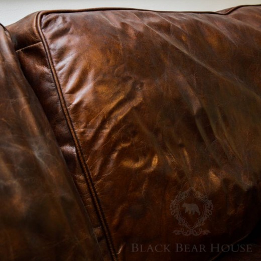 kanapa skórzana vintage black bear house 2