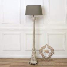 lampa stojąca w stylu FRANCUSKIM BLACK BEAR HOPUSE