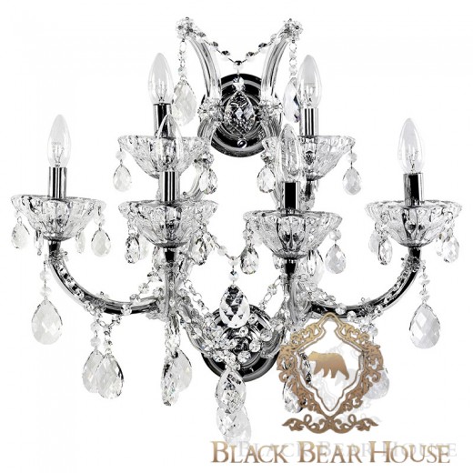 kinkiet kryształowy francuski  black bear house.001