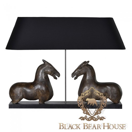 Lampa stolikowa w stylu nowojorskim black bear house