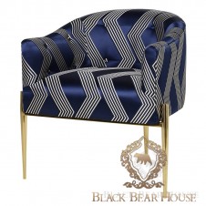fotel modern classic black bear house
