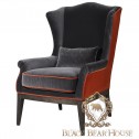 fotel modern classic black bear house