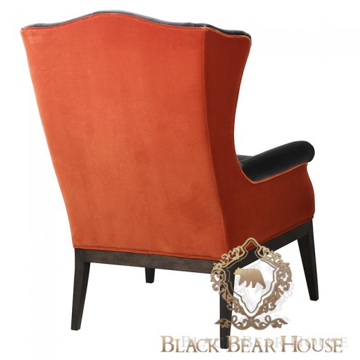 fotel modern classic black bear house