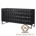 komoda w stylu art deco modern classic black bear house