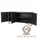 komoda w stylu art deco modern classic black bear house