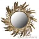 złote lustro sunburst black bear house