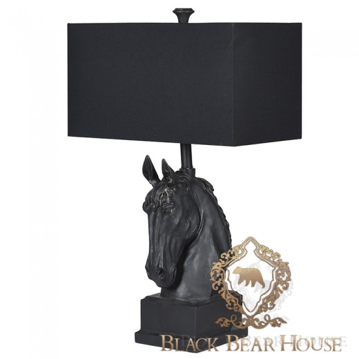 lampa stolikowa modern classic black bear house