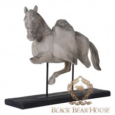 figurka dekoracyjna koń black bear house.001