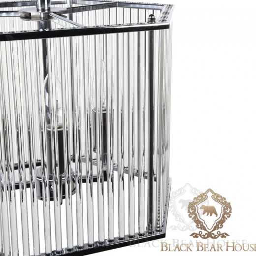 lampa żyrandol francuski modern classic black bear house.007