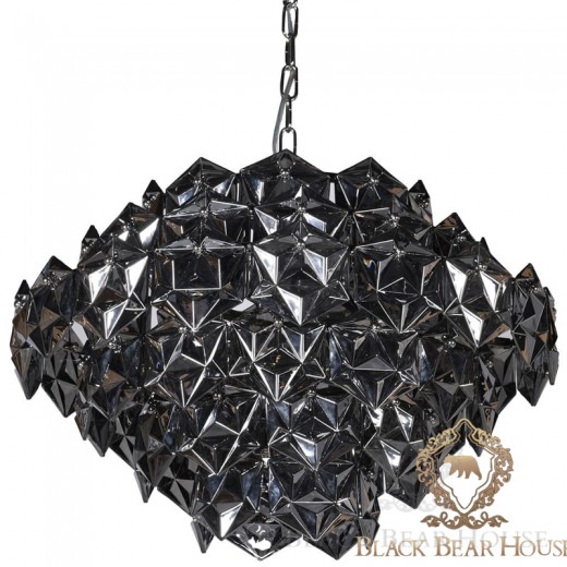lampa żyrandol francuski modern classic black bear house.013