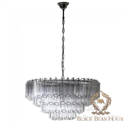 lampa żyrandol francuski modern classic black bear house.015