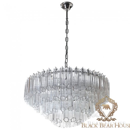 lampa żyrandol francuski modern classic black bear house.016