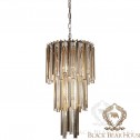 lampa żyrandol francuski modern classic black bear house.022