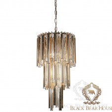 lampa żyrandol francuski modern classic black bear house.022