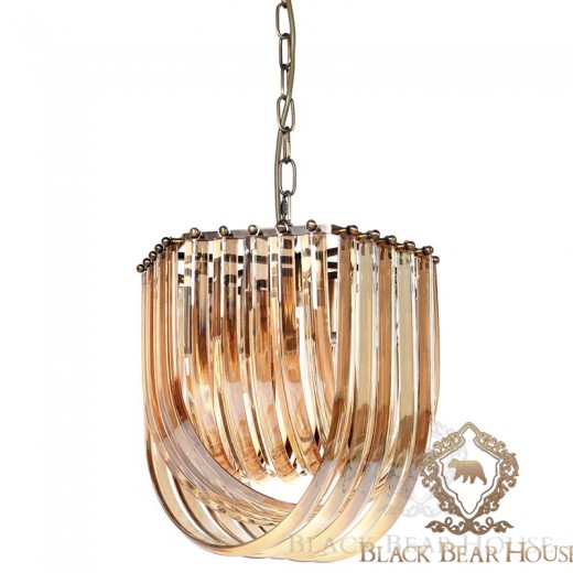 lampa żyrandol francuski modern classic black bear house.027