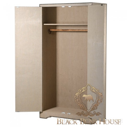 szafa w stylu nowojorskim z nitami black bear house