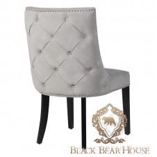 krzesło modern classic szare pikowane black bear house.001