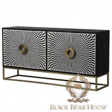 komoda amerykańska modern classic iglamour black bear house.003