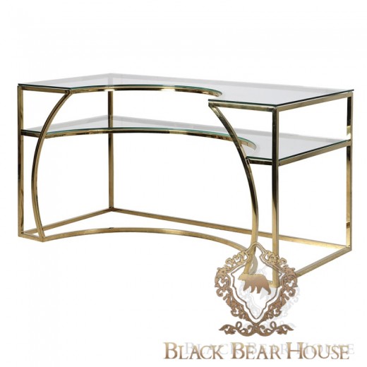 biurko złote i srebrne black bear house.003