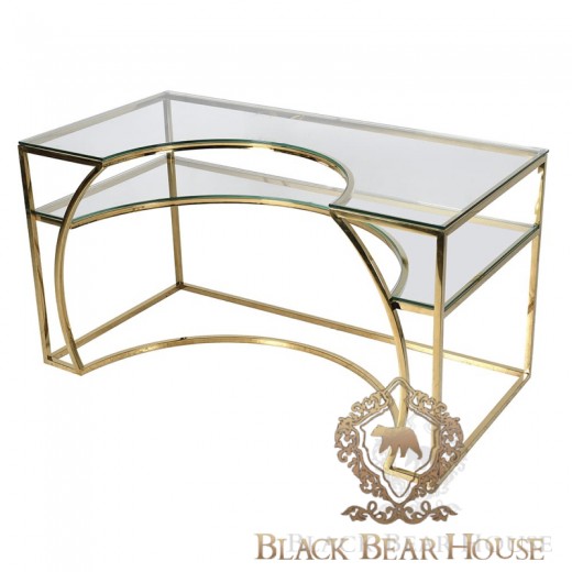 biurko złote i srebrne black bear house.004