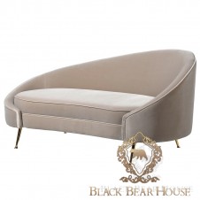 sofa elegancka welurowa glamour black bear house.001