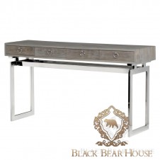 konsola drewniana glamour black bear house.001