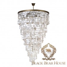 żyrandol lampa perłowa black bear house.002