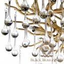 żyrandol modern classic z kryształami glamour black bear house.015